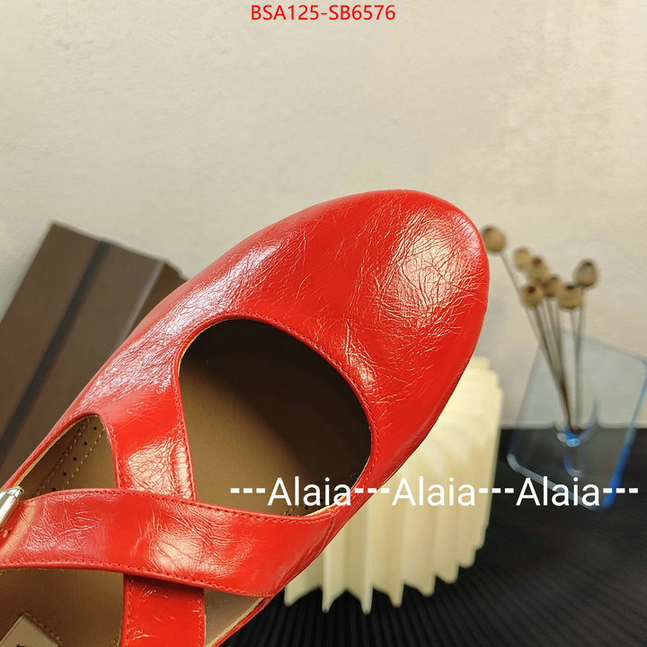 Women Shoes-ALAIA wholesale 2024 replica ID: SB6576 $: 125USD