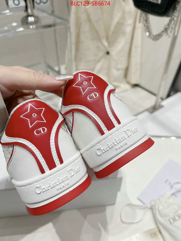 Women Shoes-Dior buy best quality replica ID: SB6674 $: 129USD