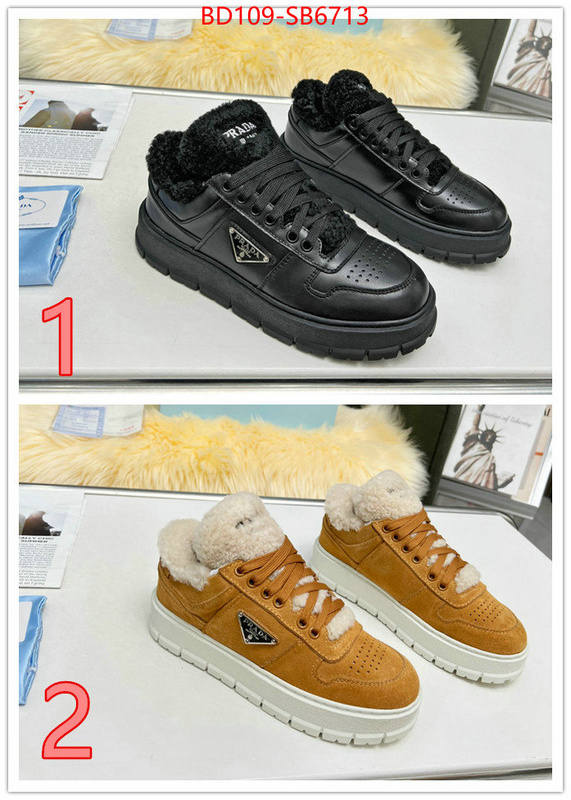 Women Shoes-Prada new designer replica ID: SB6713 $: 109USD