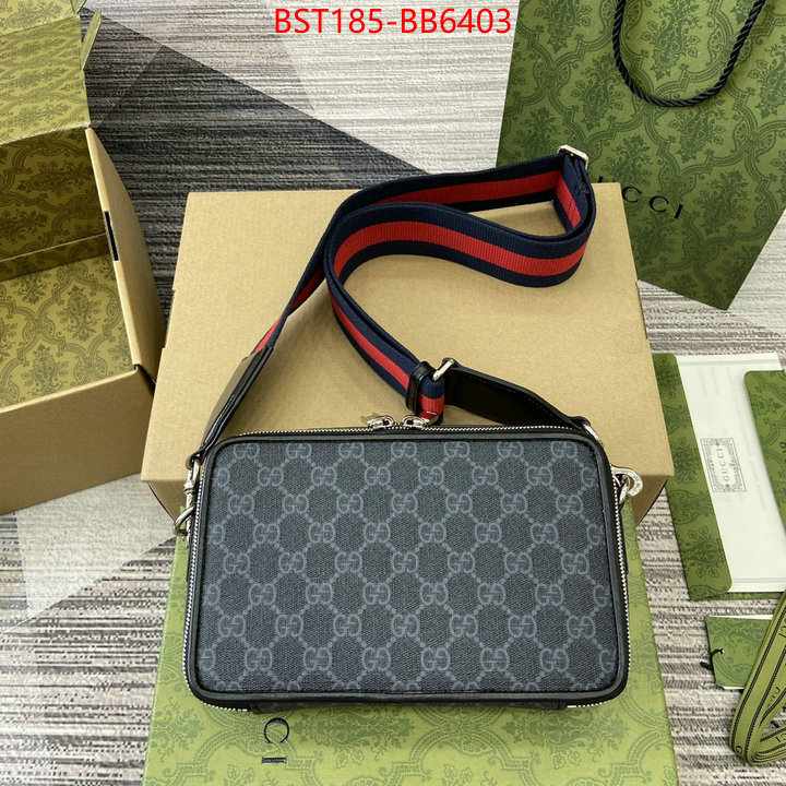 Gucci Bags(TOP)-Crossbody- buying replica ID: BB6403 $: 185USD,