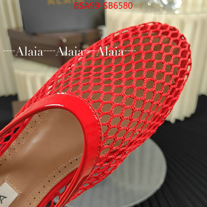 Women Shoes-ALAIA cheap replica ID: SB6580 $: 99USD