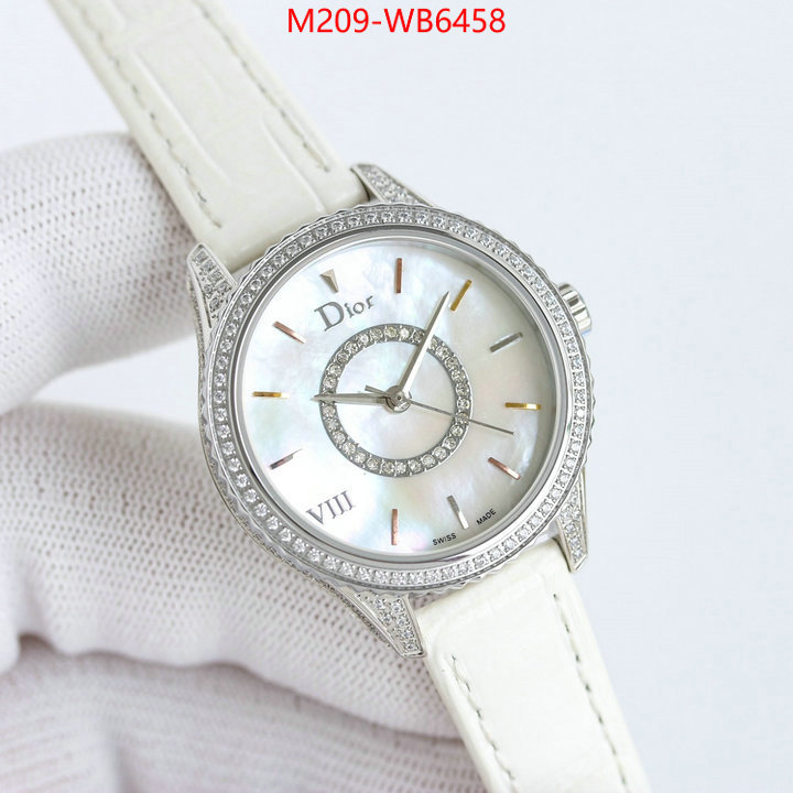 Watch(TOP)-Dior replicas buy special ID: WB6458 $: 209USD