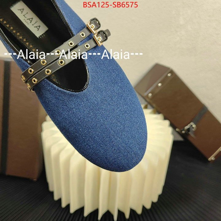 Women Shoes-ALAIA buy cheap ID: SB6575 $: 125USD