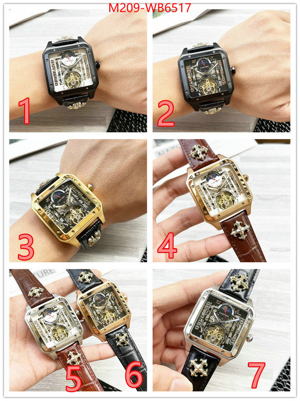 Watch(TOP)-Cartier shop cheap high quality 1:1 replica ID: WB6517 $: 209USD