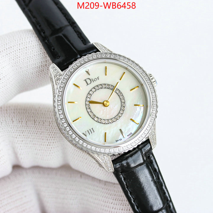 Watch(TOP)-Dior replicas buy special ID: WB6458 $: 209USD