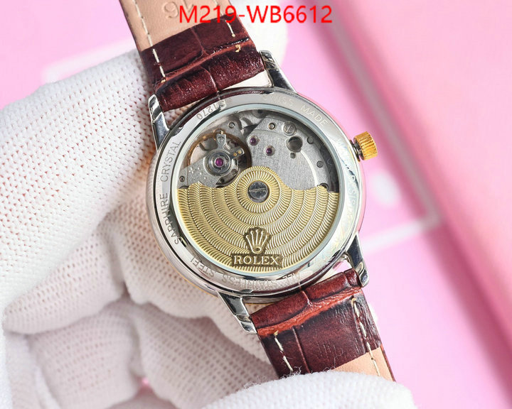 Watch(TOP)-Rolex high quality replica ID: WB6612 $: 219USD