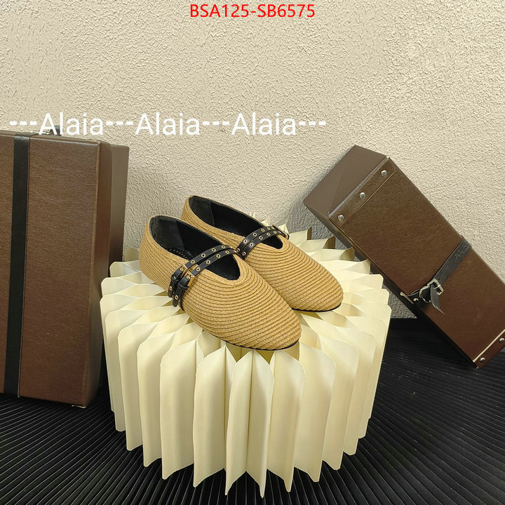 Women Shoes-ALAIA buy cheap ID: SB6575 $: 125USD