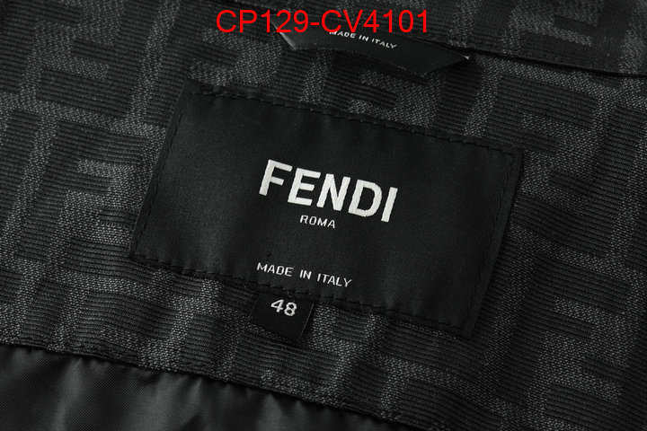 Clothing-Fendi can you buy knockoff ID: CV4101 $: 129USD