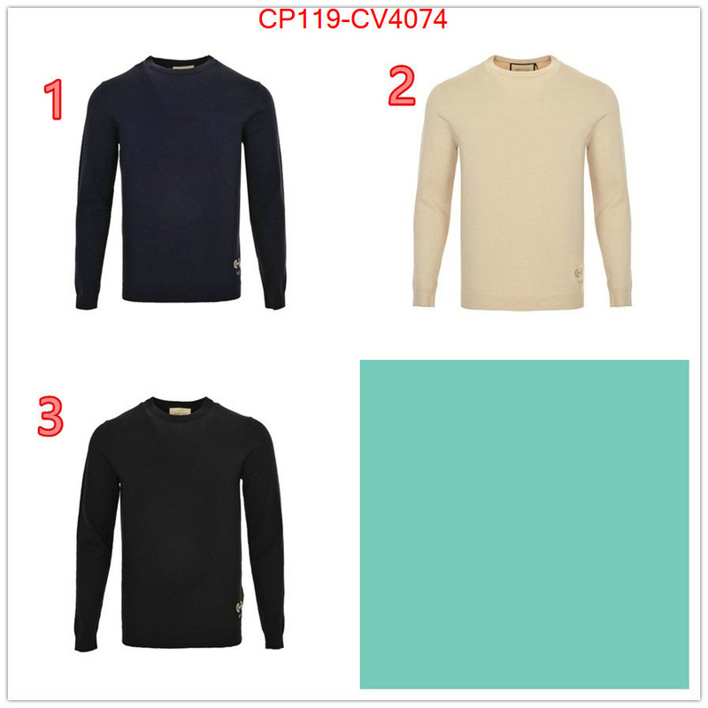 Clothing-Gucci first top ID: CV4074 $: 119USD