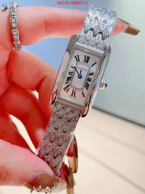 Watch(TOP)-Cartier best replica quality ID: WB6512 $: 239USD