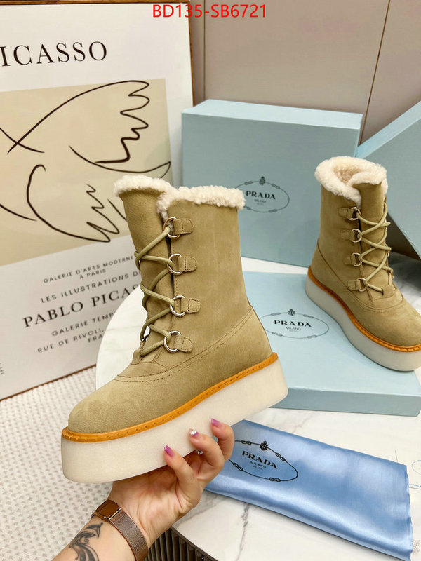 Women Shoes-Prada what is top quality replica ID: SB6721 $: 135USD