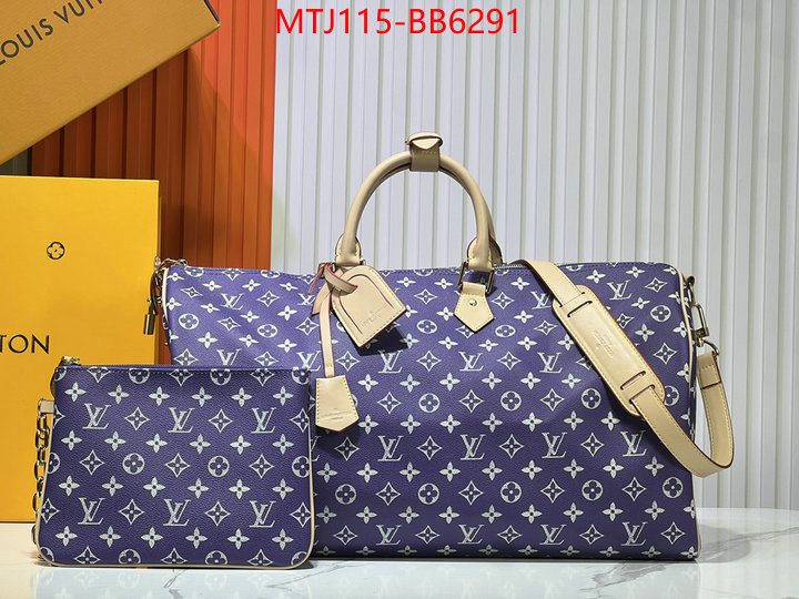 LV Bags(4A)-Keepall BandouliRe 45-50- online sale ID: BB6291 $: 115USD,