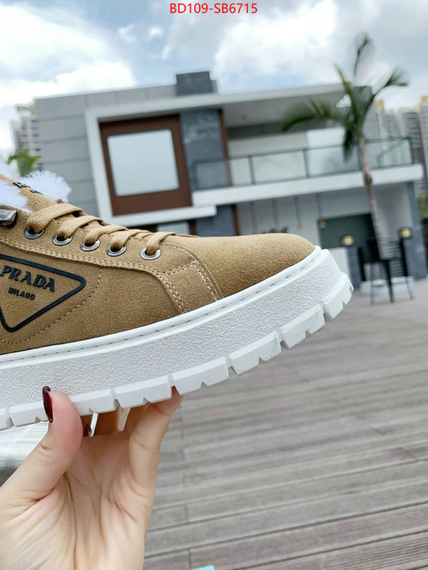 Women Shoes-Prada buy best quality replica ID: SB6715 $: 109USD