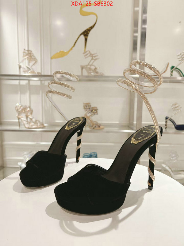 Women Shoes-Rene Caovilla mirror copy luxury ID: SB6302 $: 125USD