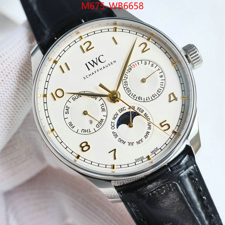 Watch(TOP)-IWC shop ID: WB6658 $: 675USD