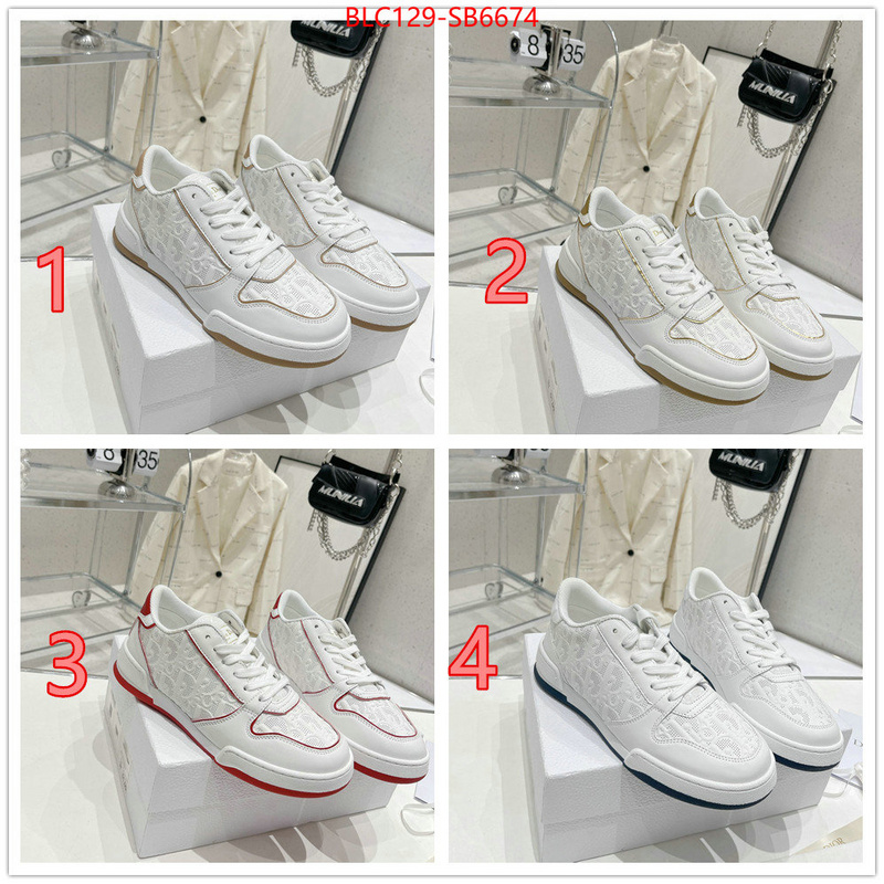 Women Shoes-Dior buy best quality replica ID: SB6674 $: 129USD