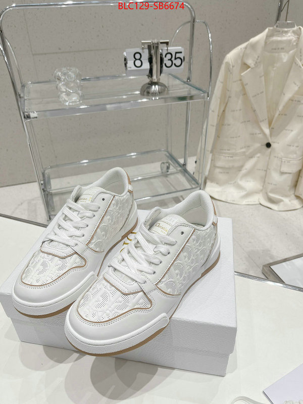 Women Shoes-Dior buy best quality replica ID: SB6674 $: 129USD