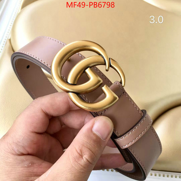 Belts-Gucci the best ID: PB6798 $: 49USD