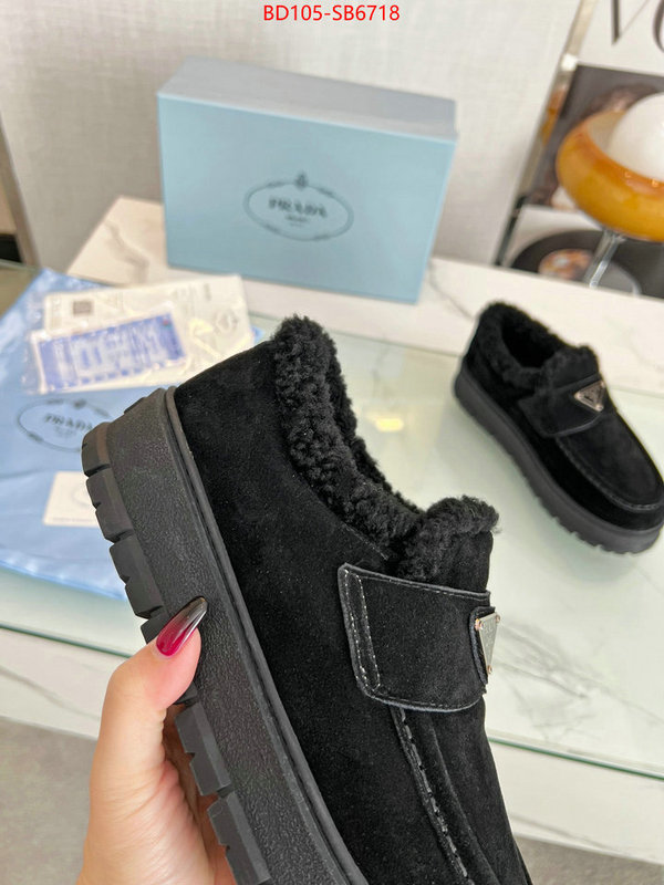 Women Shoes-Prada top designer replica ID: SB6718 $: 105USD