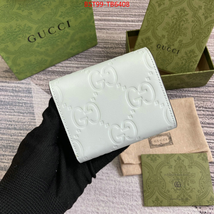 Gucci Bags(TOP)-Wallet- outlet sale store ID: TB6408 $: 99USD,