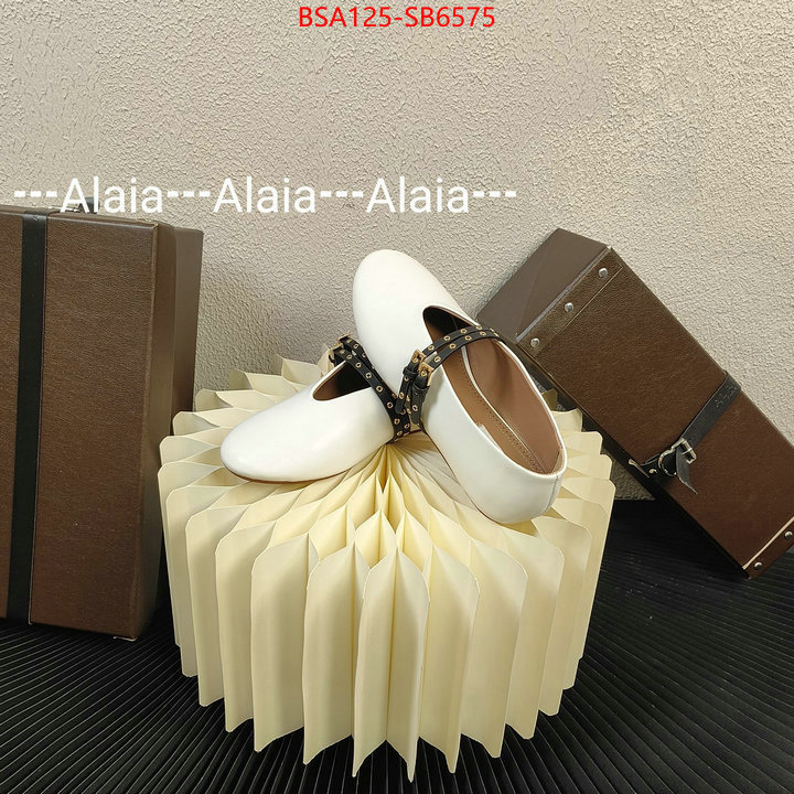 Women Shoes-ALAIA buy cheap ID: SB6575 $: 125USD