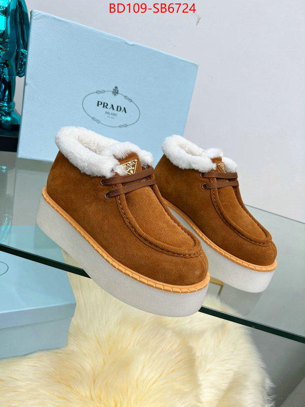 Women Shoes-Prada where quality designer replica ID: SB6724 $: 109USD