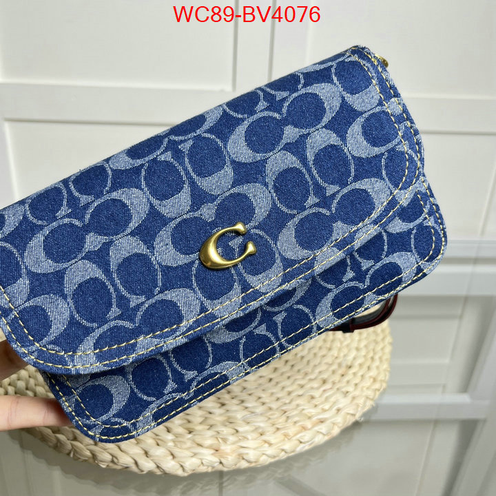 Coach Bags(4A)-Crossbody- buy 1:1 ID: BV4076 $: 89USD,