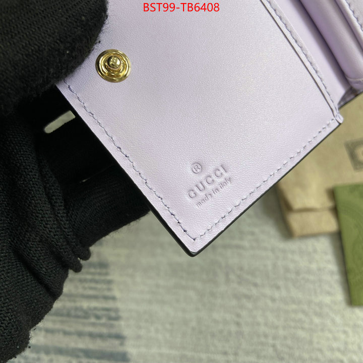 Gucci Bags(TOP)-Wallet- outlet sale store ID: TB6408 $: 99USD,