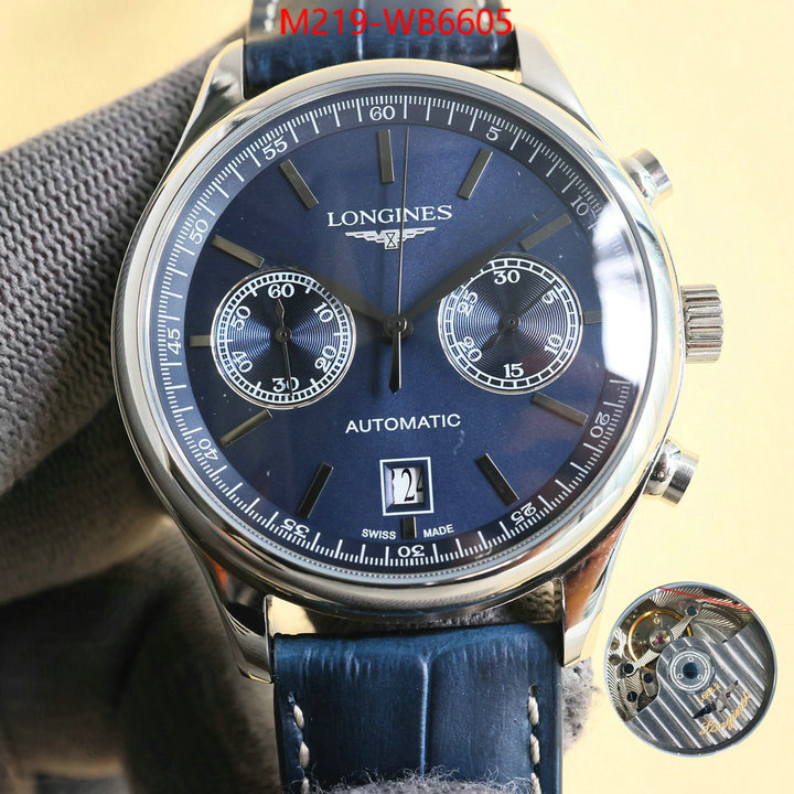 Watch(TOP)-Longines 1:1 clone ID: WB6605 $: 219USD