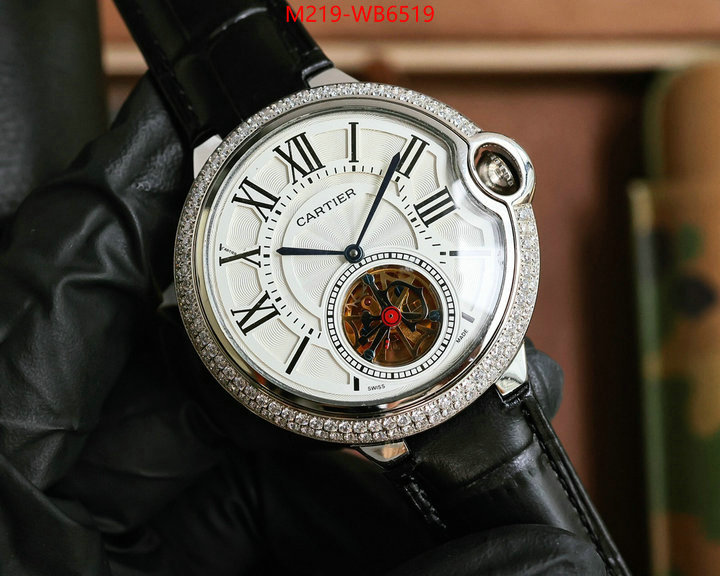 Watch(TOP)-Cartier best wholesale replica ID: WB6519 $: 219USD