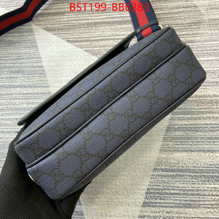 Gucci Bags(TOP)-Crossbody- the quality replica ID: BB6383 $: 199USD,