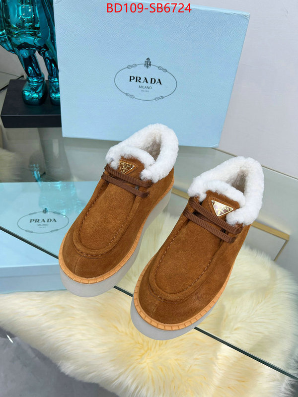 Women Shoes-Prada where quality designer replica ID: SB6724 $: 109USD