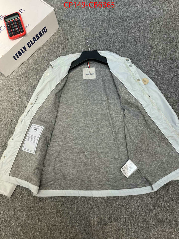 Clothing-Moncler what is a 1:1 replica ID: CB6365 $: 149USD