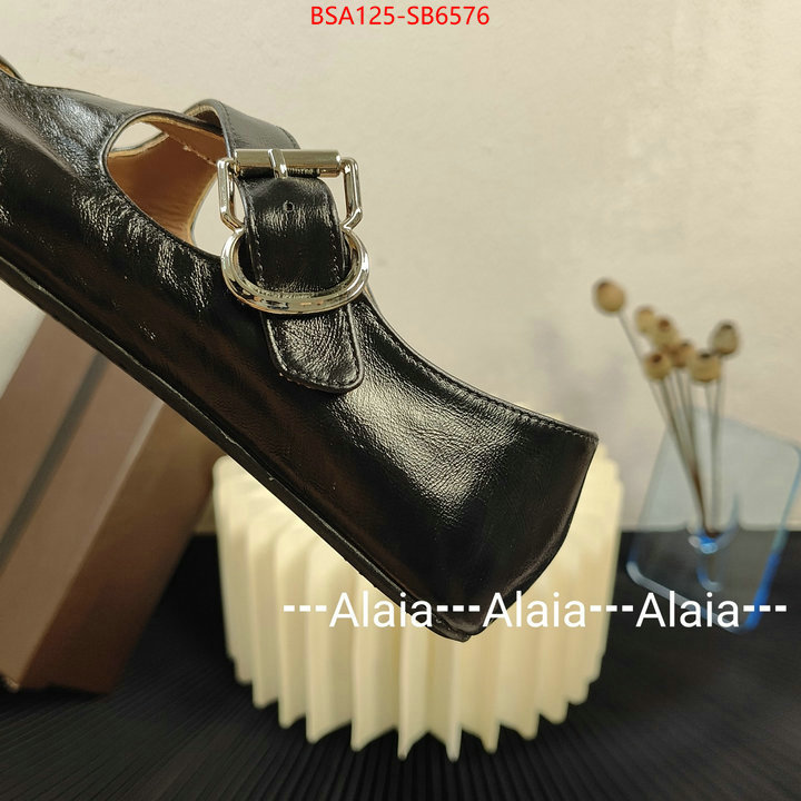 Women Shoes-ALAIA wholesale 2024 replica ID: SB6576 $: 125USD