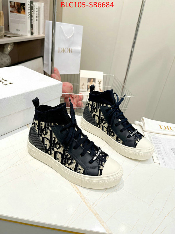 Women Shoes-Dior best replica 1:1 ID: SB6684 $: 105USD