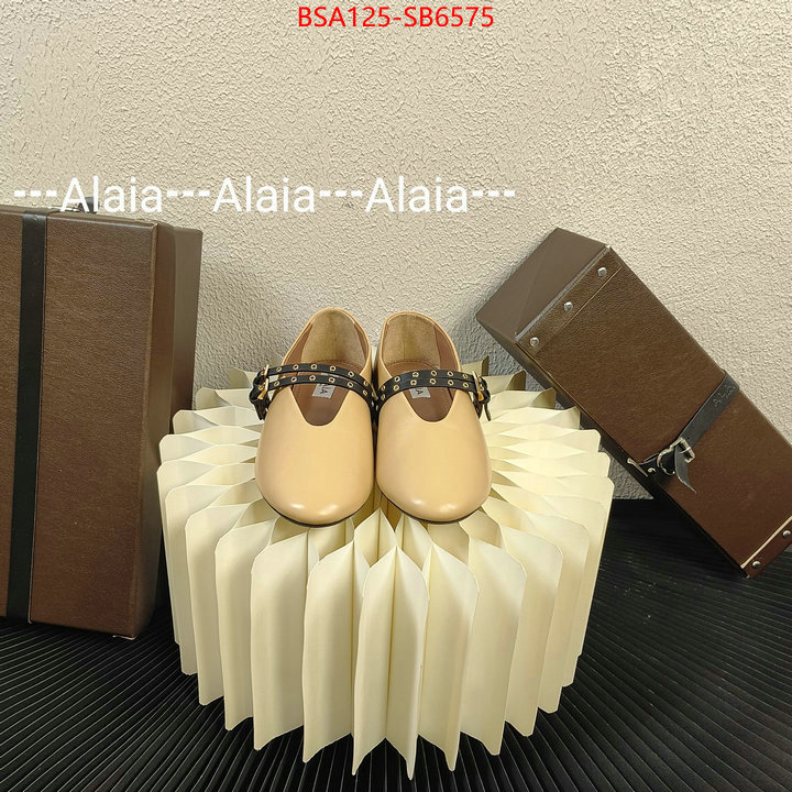 Women Shoes-ALAIA buy cheap ID: SB6575 $: 125USD