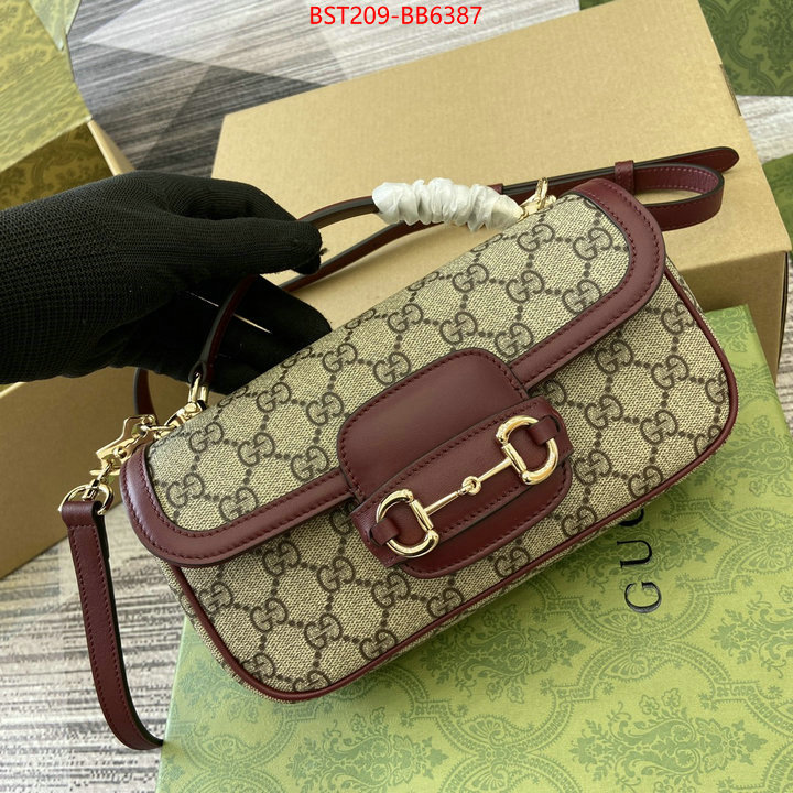 Gucci Bags(TOP)-Horsebit- designer high replica ID: BB6387 $: 209USD,