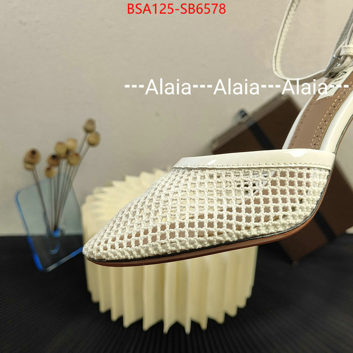 Women Shoes-ALAIA top 1:1 replica ID: SB6578 $: 125USD