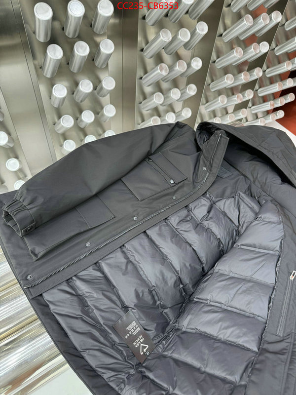 Down jacketMen-Prada shop cheap high quality 1:1 replica ID: CB6353 $: 235USD