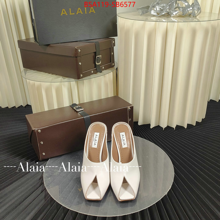 Women Shoes-ALAIA perfect quality ID: SB6577 $: 119USD