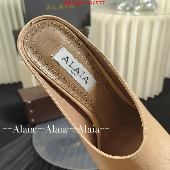 Women Shoes-ALAIA perfect quality ID: SB6577 $: 119USD