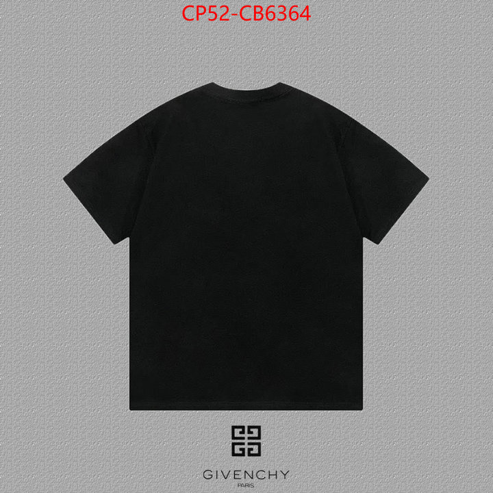 Clothing-Givenchy shop cheap high quality 1:1 replica ID: CB6364 $: 52USD