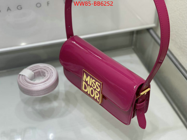 Dior Bags(4A)-Crossbody- designer wholesale replica ID: BB6252 $: 85USD,