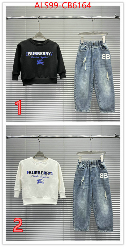 Kids clothing-Burberry top perfect fake ID: CB6164 $: 99USD