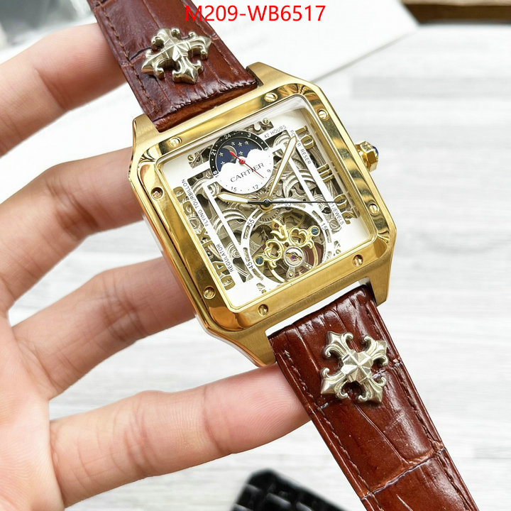 Watch(TOP)-Cartier shop cheap high quality 1:1 replica ID: WB6517 $: 209USD