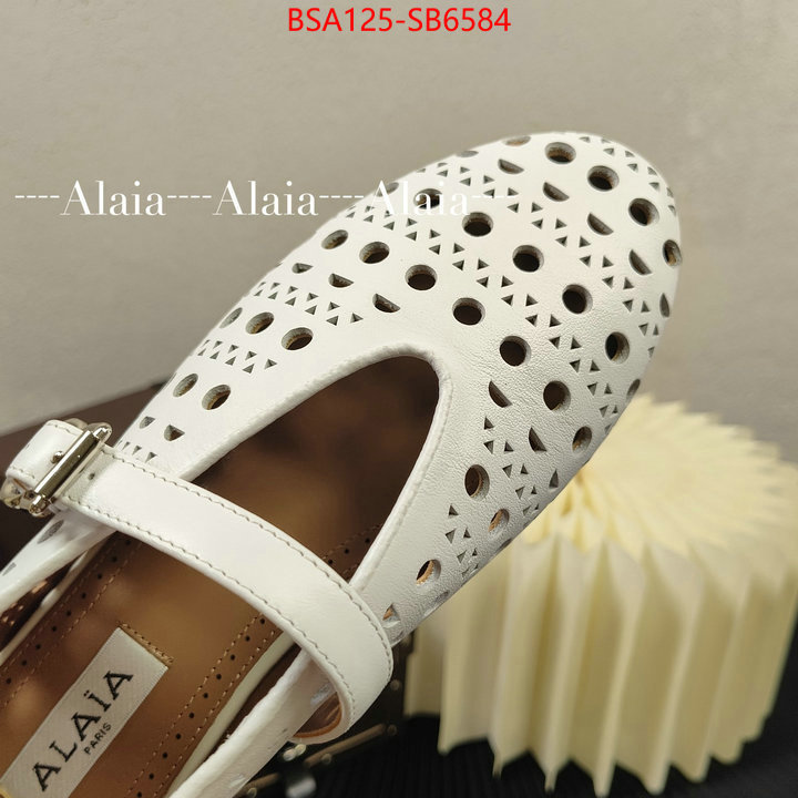 Women Shoes-ALAIA replicas ID: SB6584 $: 125USD