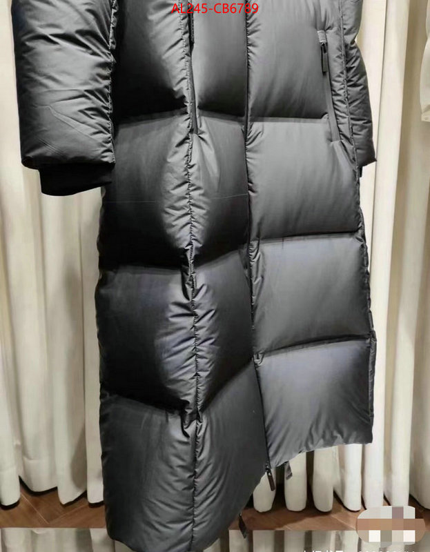 Down jacket Women-Prada 7 star replica ID: CB6789 $: 245USD