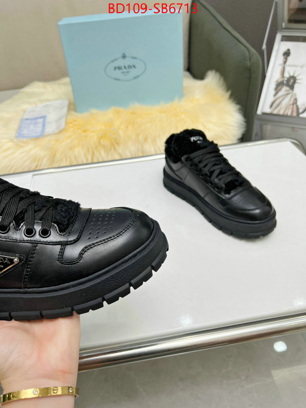 Women Shoes-Prada new designer replica ID: SB6713 $: 109USD