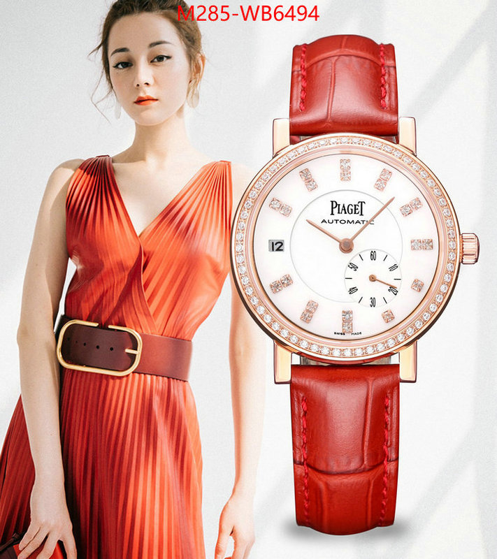 Watch(TOP)-Piaget high quality designer ID: WB6494 $:285USD