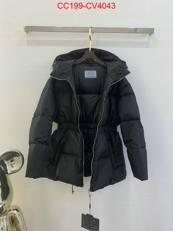 Down jacket Women-Prada top designer replica ID: CV4043 $: 199USD